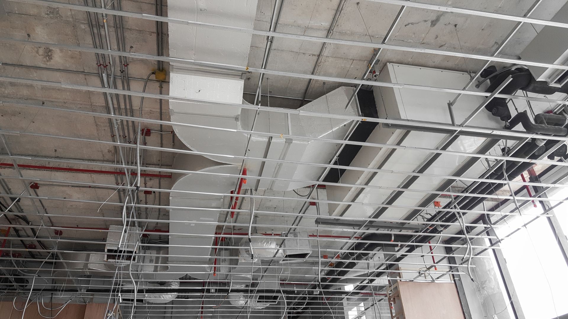 Sarli Mechanical Services will design, fabricate and install any custom duct system to spec and to accommodate any layout